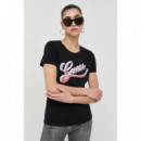 Camiseta Shaded Logo de GUESS