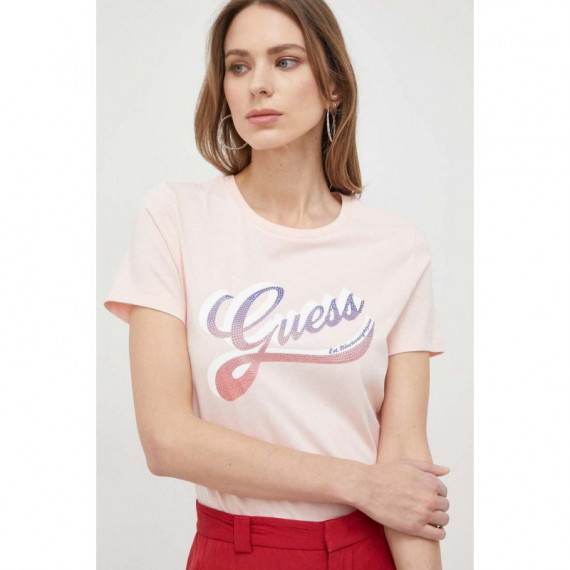 Camiseta Shaded Logo de GUESS