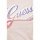 Camiseta Shaded Logo de GUESS