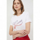Camiseta Shaded Logo de GUESS