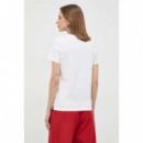 Camiseta Shaded Logo de GUESS