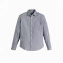 Camisas Camisa DOCKERS Slim de Hombre Manga Larga el Puerto Dobby Navy Blazer