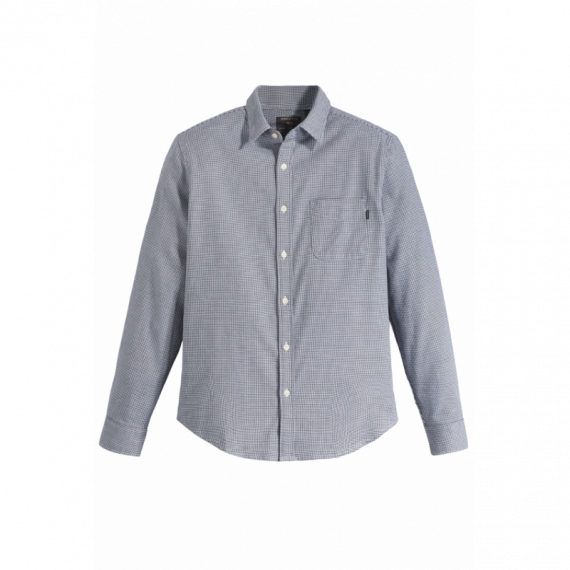 Camisas Camisa DOCKERS Slim de Hombre Manga Larga el Puerto Dobby Navy Blazer