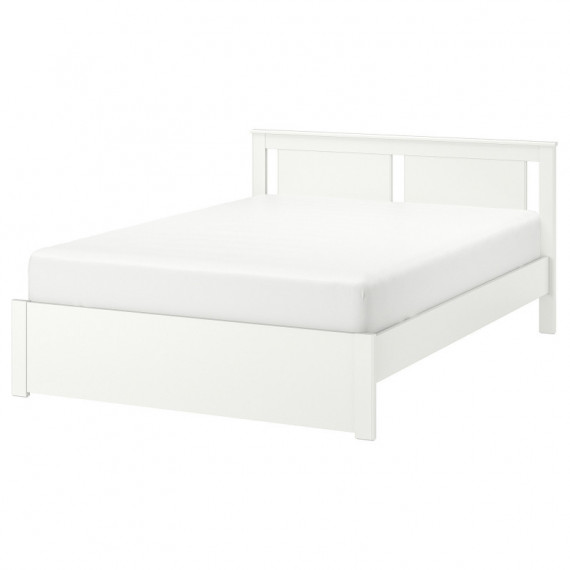 Songesand Cama 140X200 Blanco  IKEA