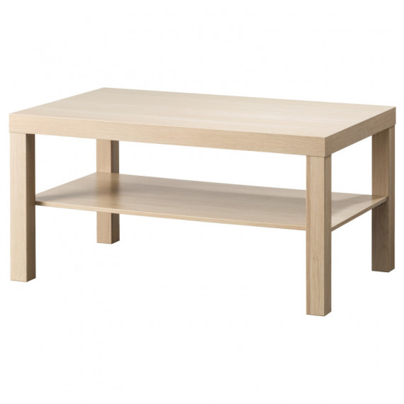 Lack Mesa Centro 90X55 Efecto Roble Tinte Blanco  IKEA