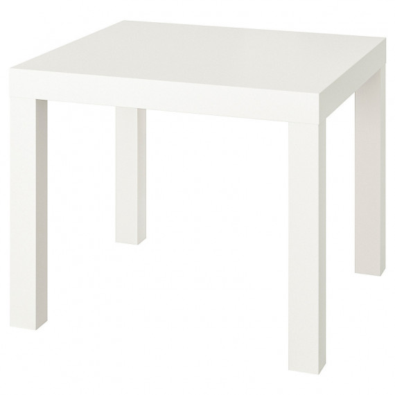 Lack Mesa Auxiliar 55X55 Blanco  IKEA