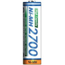 PANASONIC Pilas Recargables Pack 4 Unidades Aa NI-MH2700