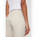 Pantalones Pantalón Chino DOCKERS de Mujer Slim Fit Weekend Sahara Khaki Caqui