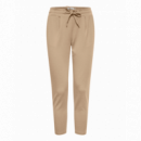 Pantalones ICHI Kate Cropped Tannin