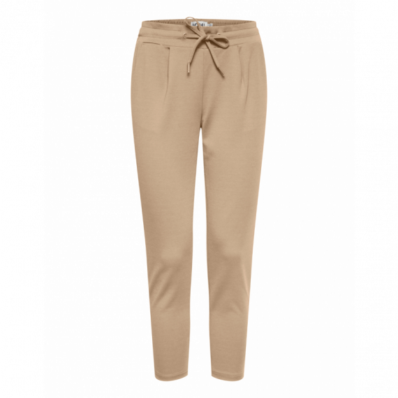 Pantalones ICHI Kate Cropped Tannin