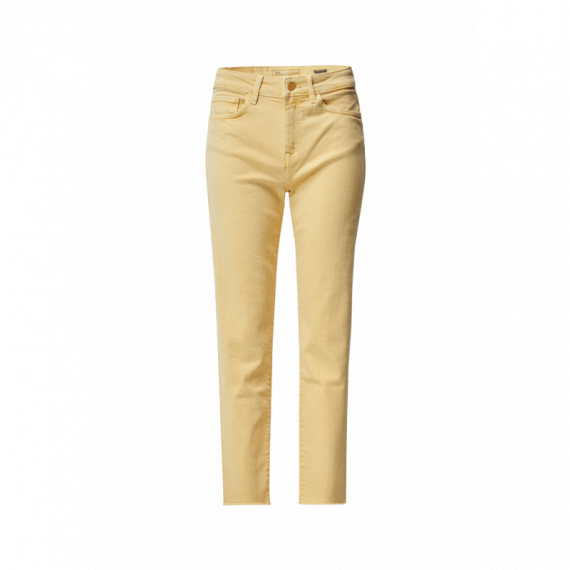 Pantalones Vaqueros de Mujer SALSA JEANS True Cropped Slim Amarillo
