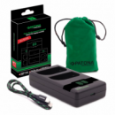 PATONA Cargador Premium Twin para Batería Canon LP-E6 - Compatible con Usb-c Pd/qc 161924