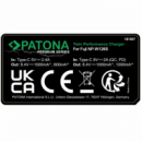 PATONA Cargador Premium Twin para Batería Fujifilm NP-W126 - Compatible con Usb-c Pd/qc 161957