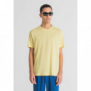 Camiseta Regular Fit de Suave Tejido de Punto de Algodón de ANTONY MORATO