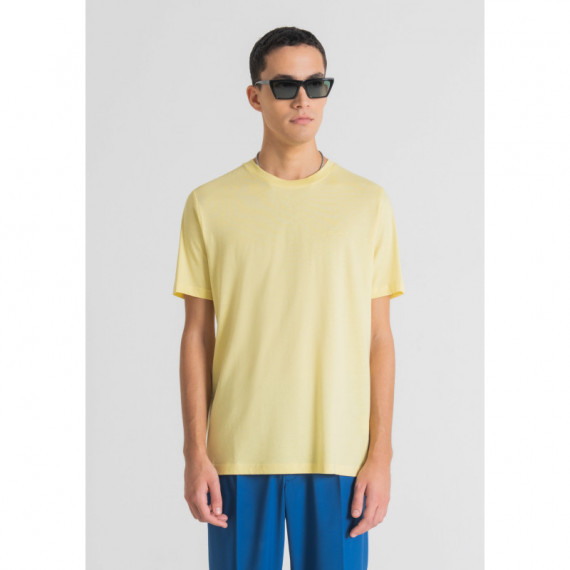 Camiseta Regular Fit de Suave Tejido de Punto de Algodón de ANTONY MORATO