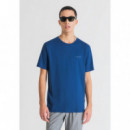 Camiseta Regular Fit de Suave Tejido de Punto de Algodón de ANTONY MORATO
