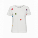 Camisetas Mujer Camiseta ICHI Camino Cloud Dancer