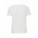 Camisetas Mujer Camiseta ICHI Camino Cloud Dancer