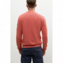 Jerséis y Sudaderas Jersey ECOALF de Hombre Ciruelo Coral