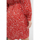 Vestidos Vestido ICHI Carolina Poppy Red