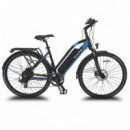 Viena 350W Ebike de Trekking para Adulto Azul  URBANBIKER