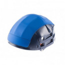 Cubierta Casco Plegable Plixi Fit Azul  OVERADE