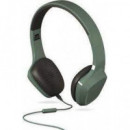 ENERGY SISTEM Auriculares 1 Verde Mic (caja Deteriorada) Diadema/microfono/cable 1.2M/CONTROL Talk/plegable