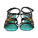 Flor Lado Multi Gilda Charol Negro  EXE