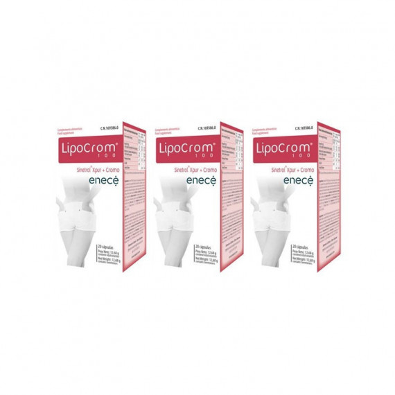 Lipocrom Pack 3 X 2 Gratis 1 Mes  ENECE