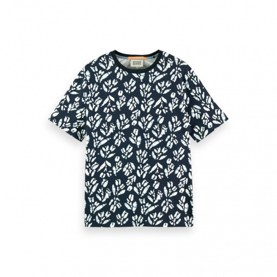 SCOTCH & SODA Camisetas Hombre Camiseta de Hombre Scotch&soda Relaxed Fit Estampada en Jersey de Algodón Orgánico