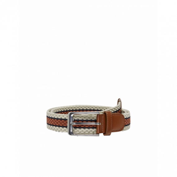 ONLY&SONS Cinturones Cinturón de Hombre Only & Sons Linus Braided Stripe Moonstruck