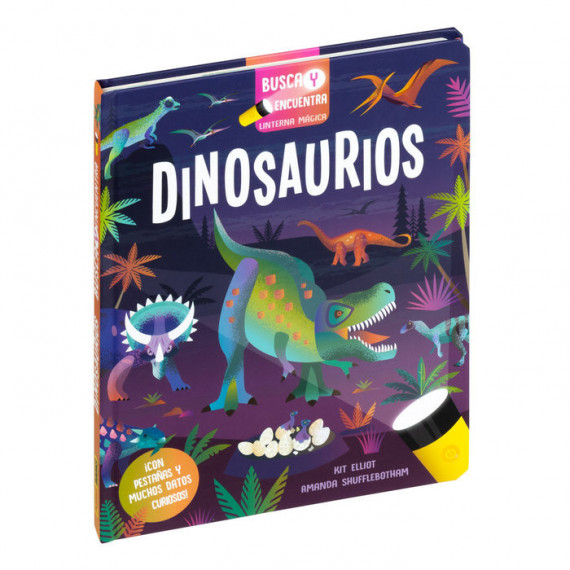 Busca y Encuentra Linterna Magica Dinosaurios