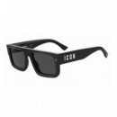 Icon 0008/S 807 (ir) Black  DSQUARED2 EYEWEAR