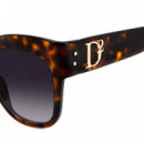 D2 0097/S 086 (9O) Havana  DSQUARED2 EYEWEAR