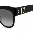 D2 0097/S 80S (9O) Black White  DSQUARED2 EYEWEAR