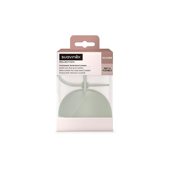 Portachupete Silicona SUAVINEX Verde
