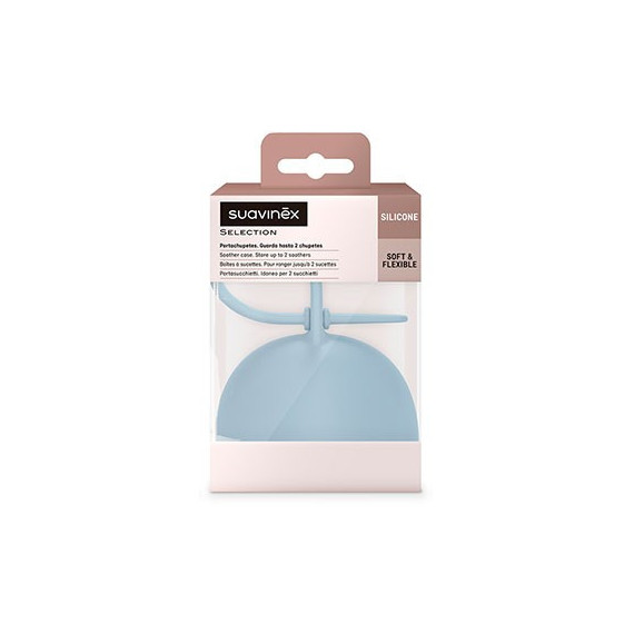 Portachupete Silicona SUAVINEX Amarillo