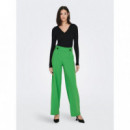 JACQUELINE DE YONG Pantalones Geggo Kelly Green