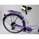 MX-03 - Bicileta Paseo Adulto Tipo Holandes Purpura/blanco  RUIYUN