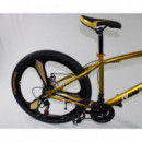 MTB-T002-C - Bicicleta Montaña Adulto Oro  NEW SPEED