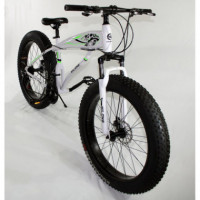 FTB-T005 - Bicicleta Fatbike Adulto Blanca  NEW SPEED