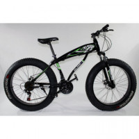 FTB-T005 - Bicicleta Fatbike Adulto Negra  NEW SPEED