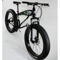 FTB-T005 - Bicicleta Fatbike Adulto Negra  NEW SPEED