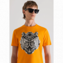 Camiseta ANTONY MORATO Tigre Naranja