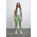 ICHI Pantalones Kate Print
