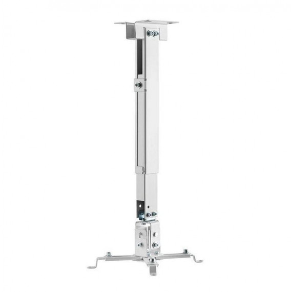 AISENS Soporte de Techo para Proyector hasta 20 Kg  Inclinable/ Extensible