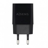AISENS Cargador Pared 10W Usb-a A110-0527 Negro  1XUSB Usb-a/ 10W - Guanxe Atlantic Marketplace