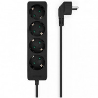AISENS Regleta 4 Tomas sin Interruptor/ Negro A154-0534 - Guanxe Atlantic Marketplace