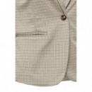 Chaquetas Mujer Blazer ICHI Kate Cameleon Sandshell