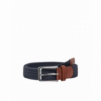 ONLY&SONS Cinturones Cinturón de Hombre Only & Sons Linu Braided Solid Dark Navy